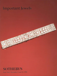 Sotheby's Important Jewels Auction Catalog, December 1998 - Lamoree’s Vintage