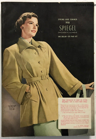 Spiegel Catalog, Spring & Summer 1950 - Lamoree’s Vintage