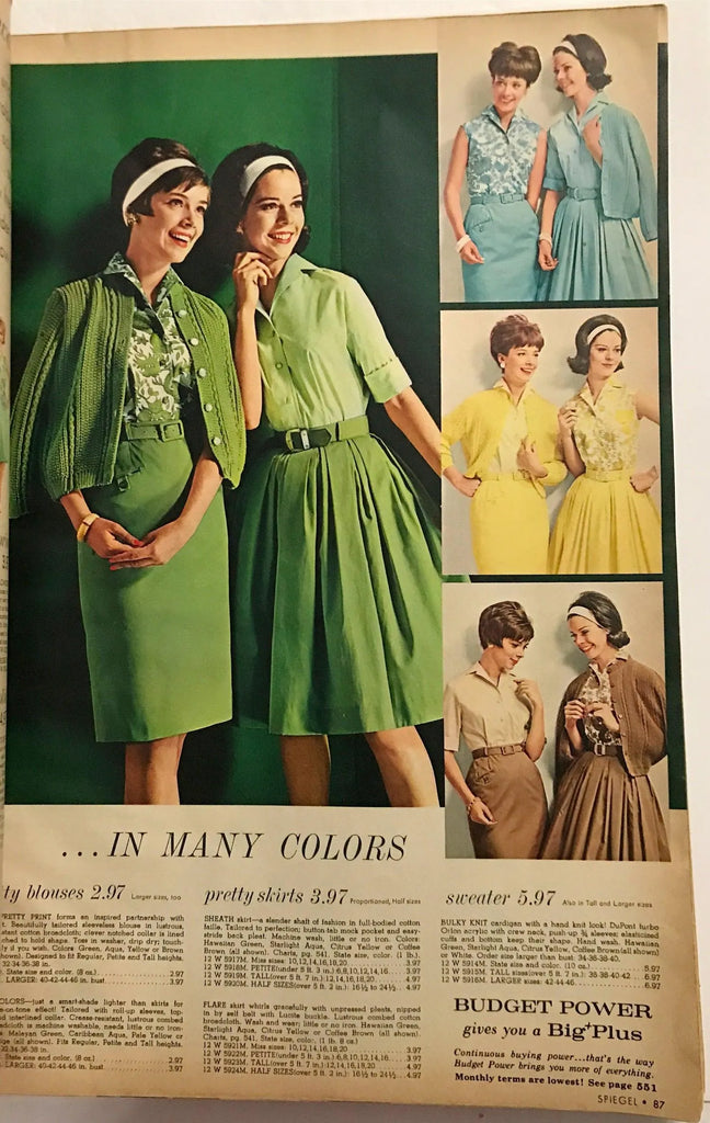 Don't Miss Out-Buy Spiegel Catalog, Spring and Summer 1963