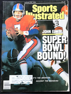 Sports Illustrated Magazine John Elway Super Bowl Jan 1988 - Lamoree’s Vintage