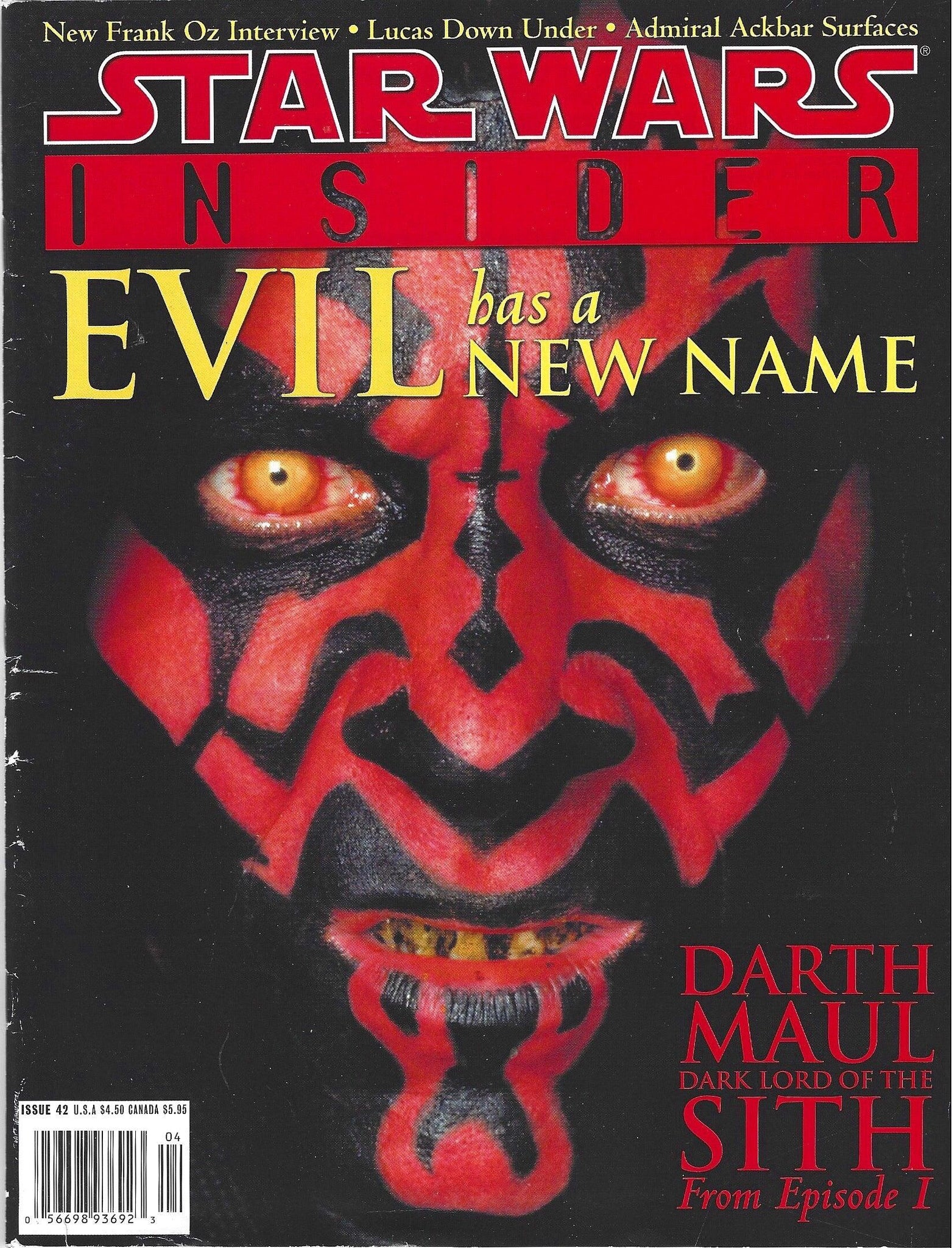 Star Wars Insider: Issue 42, Darth Maul (1999) - Lamoree’s Vintage