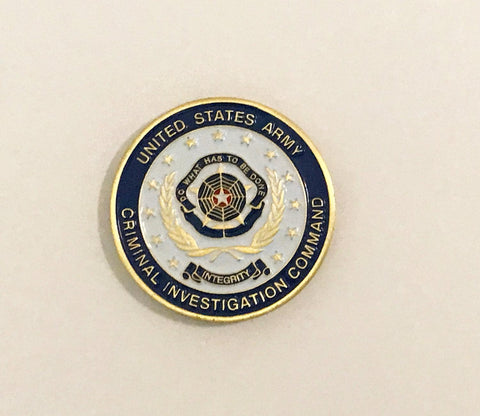 United States Army CID Commanding General Challenge Coin - Lamoree’s Vintage