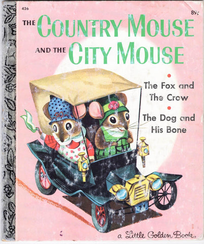 Vintage Children's Book: The Country Mouse and the City Mouse (1961) - Lamoree’s Vintage
