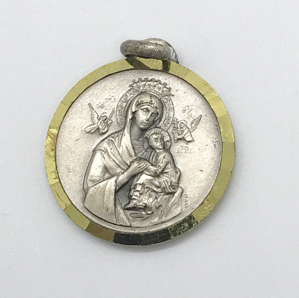 Vintage Medallion With Pope John XXIII and Pope Paul VI (1960s) - Lamoree’s Vintage