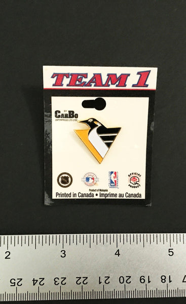 Vintage Pittsburgh Penguins Hockey Logo Pin - Lamoree’s Vintage