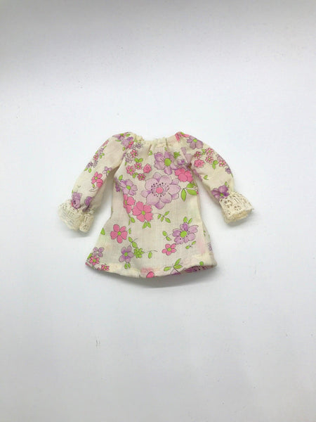 Vintage Skipper Pretty Floral Blouse with White Bow - Lamoree’s Vintage