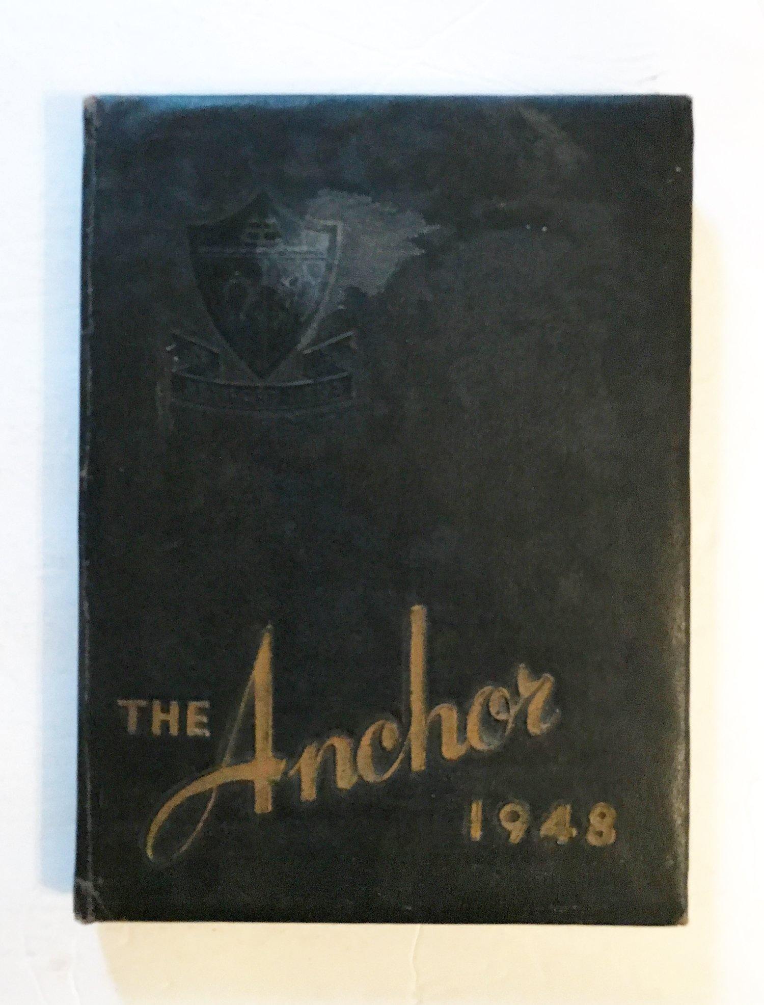 Vintage "The Anchor" Newport News High School 1948 Yearbook - Lamoree’s Vintage