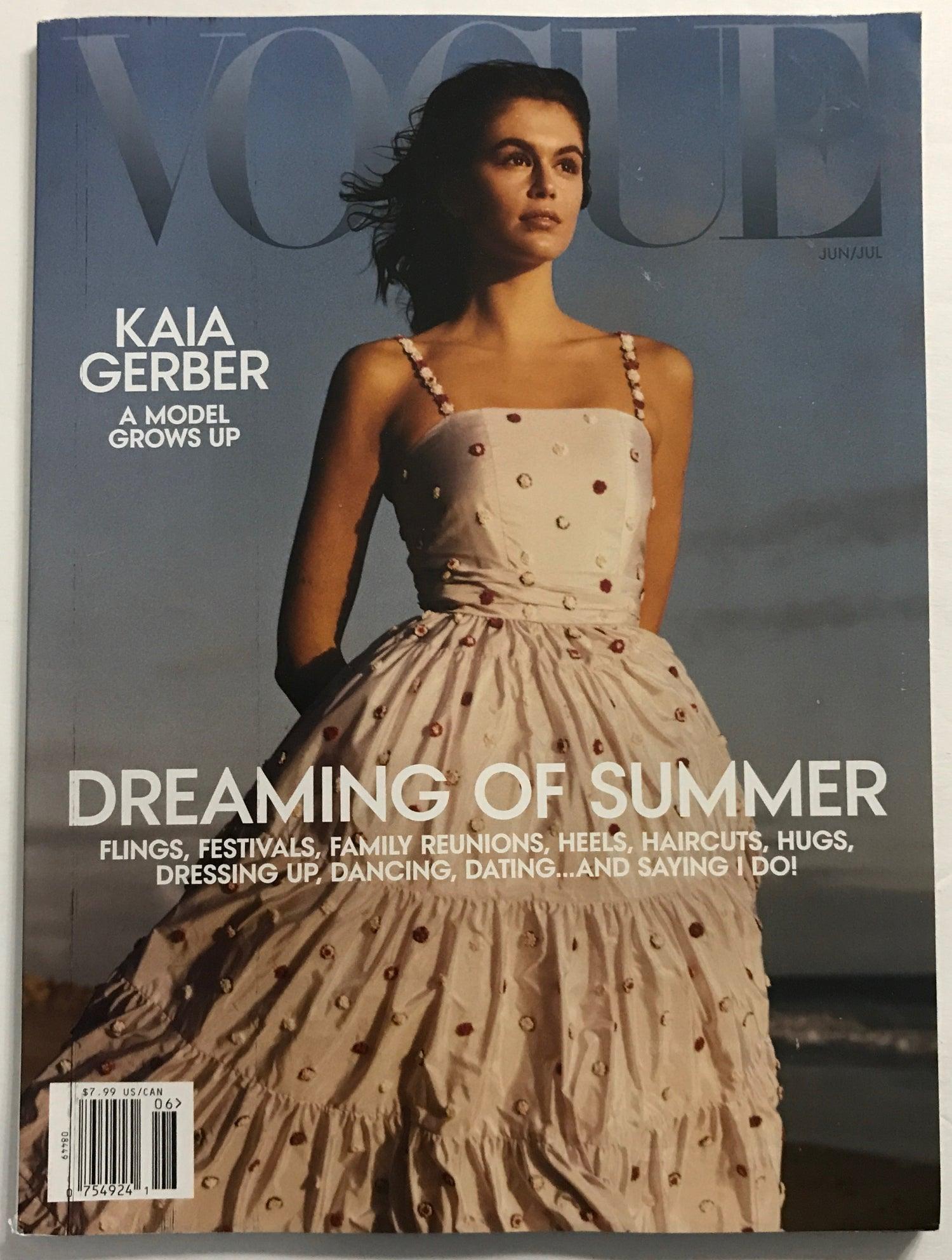 Vogue Magazine June/July 2021 Kaia Gerber - Lamoree’s Vintage